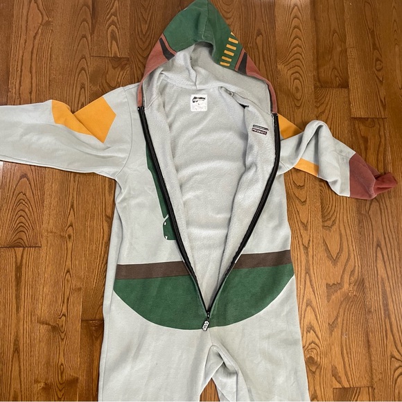 Star Wars Boba Fett Onesie, Mens Sm - Picture 4 of 12